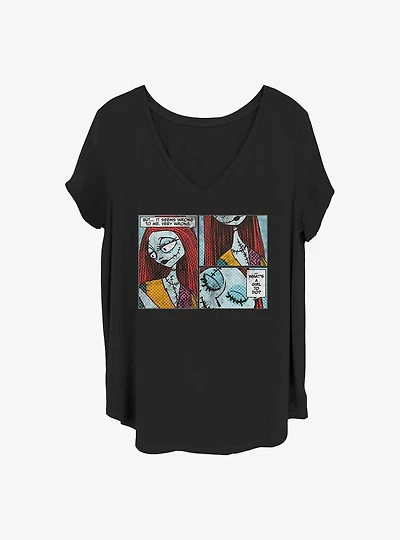 The Nightmare Before Christmas Sally Comic Girls T-Shirt Plus