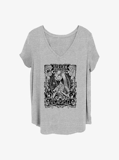 Disney The Nightmare Before Christmas Sally Scream Queen Girls T-Shirt Plus Size