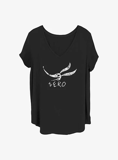 Disney The Nightmare Before Christmas Zero Face Girls T-Shirt Plus Size