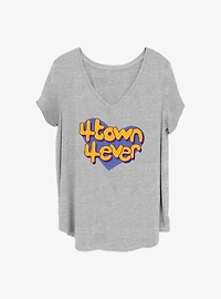 Disney Pixar Turning Red 4 Town Heart Girls T-Shirt Plus Size