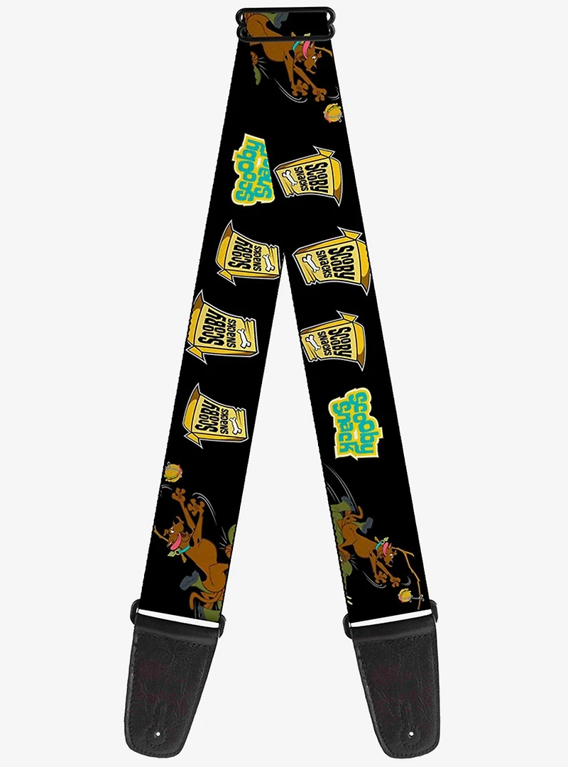 Scooby-Doo Chasing Scooby Snacks Guitar Strap