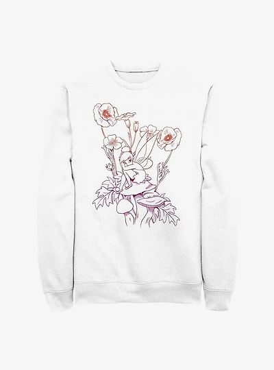 Disney Tinker Bell Fall Mushroom Sweatshirt