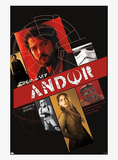 Star Wars Andor Collage Poster