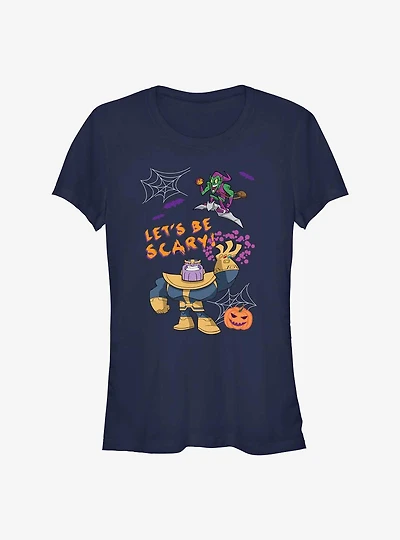 Marvel Avengers Villains Let's Be Scary Girls T-Shirt