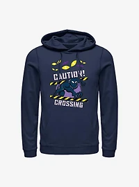 Marvel Black Panther Caution Crossing Hoodie