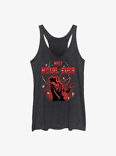 Stranger Things Eddie Munson Most Metal Ever The Upside DownWomens Tank Top