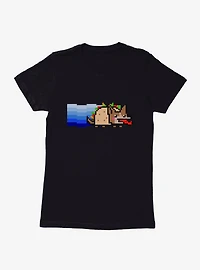 Nyan Cat Fiesta Dog Womens T-Shirt