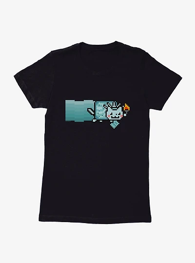 Nyan Cat Liberty Womens T-Shirt