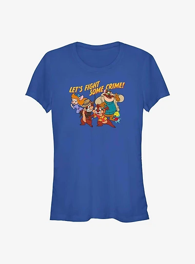 Disney Chip 'n Dale: Rescue Rangers Fight Crime Girls T-Shirt