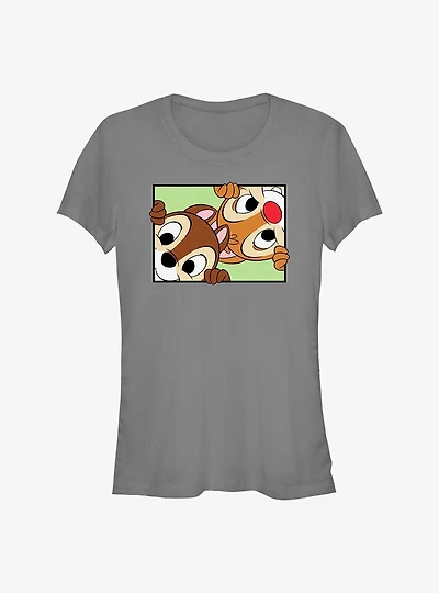 Disney Chip 'n Dale: Rescue Rangers Peek-A-Boo Girls T-Shirt