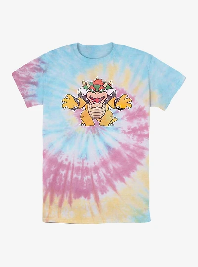 Nintendo Just Bowser Tie Dye T-Shirt