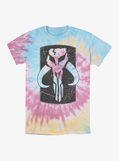 Star Wars Mandalorian Logo Tie Dye T-Shirt