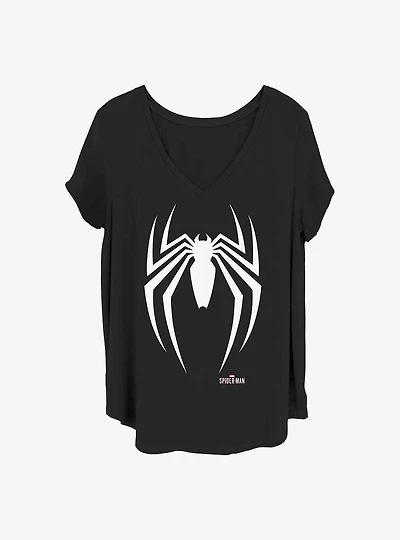Marvel Spider-Man Spider Icon Girls T-Shirt Plus