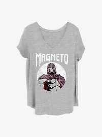Marvel X-Men Magneto Pose Girls T-Shirt Plus