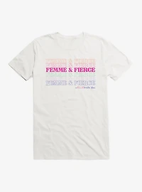 Legally Blonde Femme And Fierce Stack T-Shirt