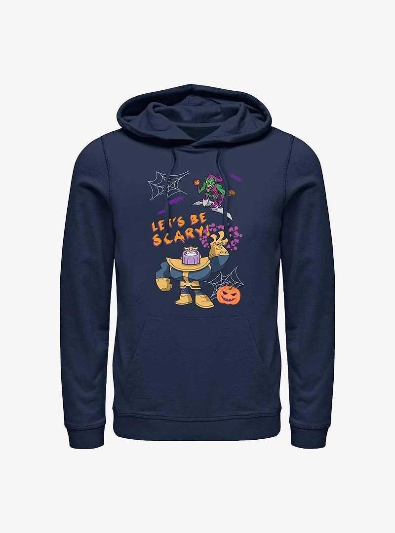 Marvel Avengers Be Scary Thanos Green Goblin Hoodie