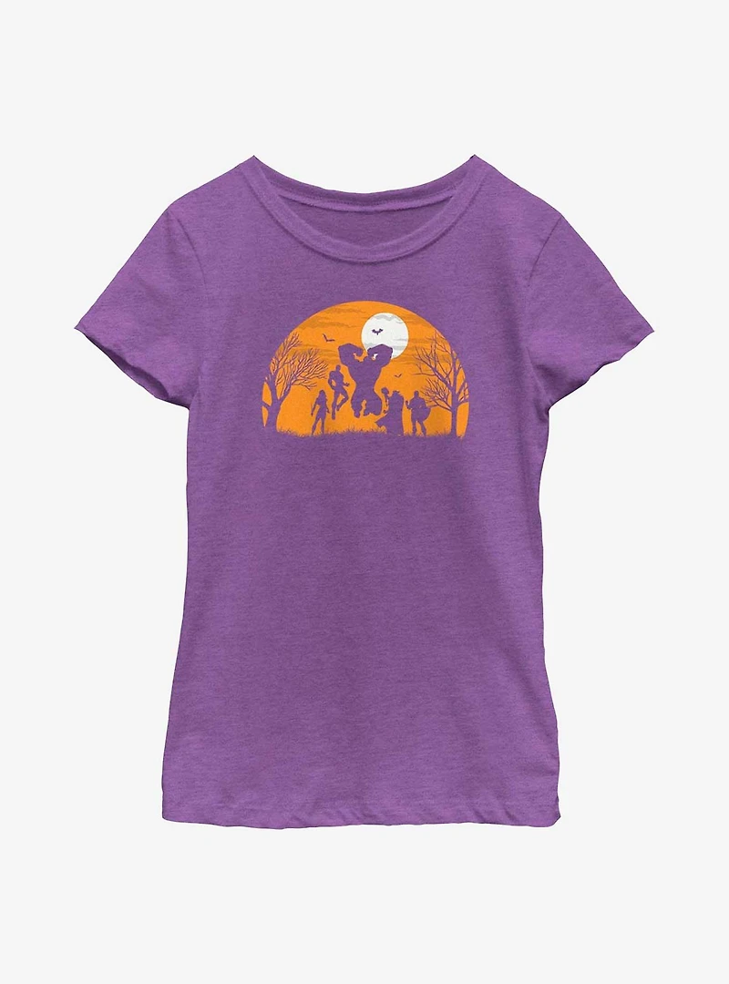 Marvel Avengers The Haunted Heroes Youth Girls T-Shirt