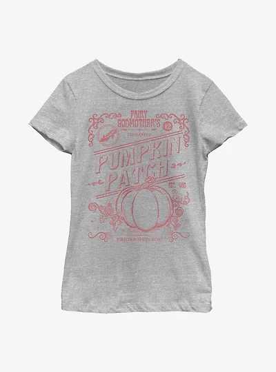 Disney Cinderella Midnight Pumpkin Patch Youth Girls T-Shirt