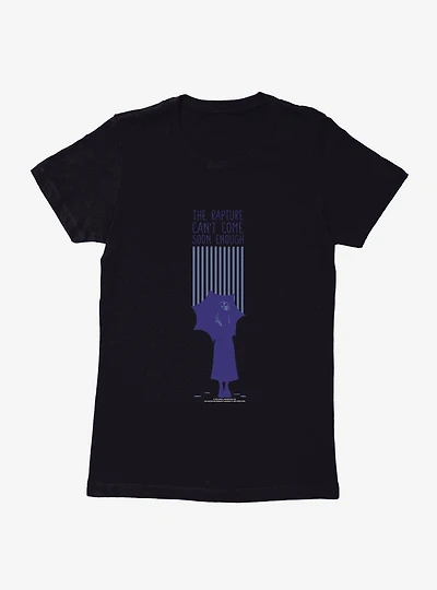 Wednesday The Rapture Womens T-Shirt