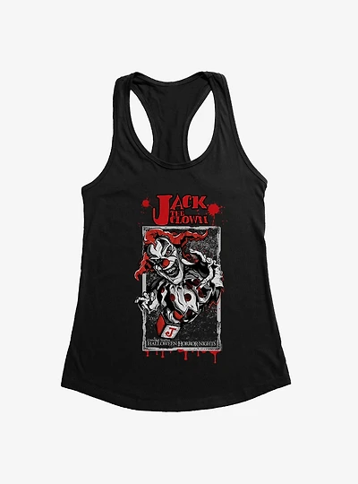 Halloween Horror Nights Jack The Clown Womens Tank Top