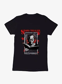 Halloween Horror Nights Story Teller Womens T-Shirt