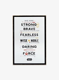 Star Wars Constitution Wood Wall Decor