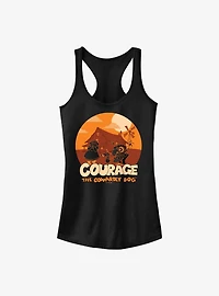 Cartoon Network Courage the Cowardly Dog Haunt Girls Tank
