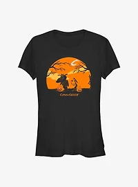 Cartoon Network Cow and Chicken Haunt Girls T-Shirt