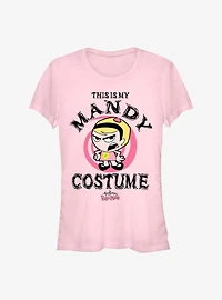 Cartoon Network The Grim Adventures of Billy & Mandy My Costume Girls T-Shirt
