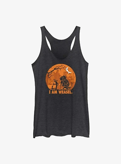 Cartoon Network I Am Weasel Haunt Girls Tank