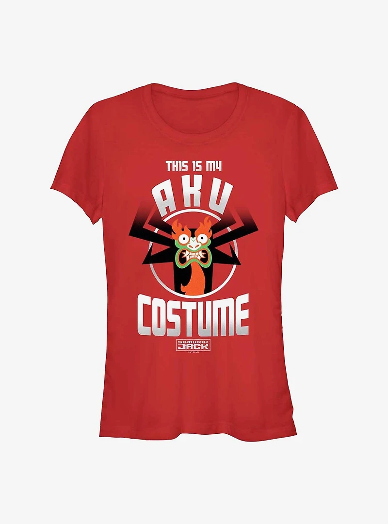 Cartoon Network Samurai Jack My Aku Costume Girls T-Shirt