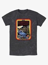 Stranger Things Retro Mash Mineral Wash T-Shirt