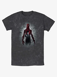 Stranger Things Vecna and Eleven Mineral Wash T-Shirt