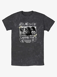 Stranger Things Hellfire Club Scrapbook Mineral Wash T-Shirt