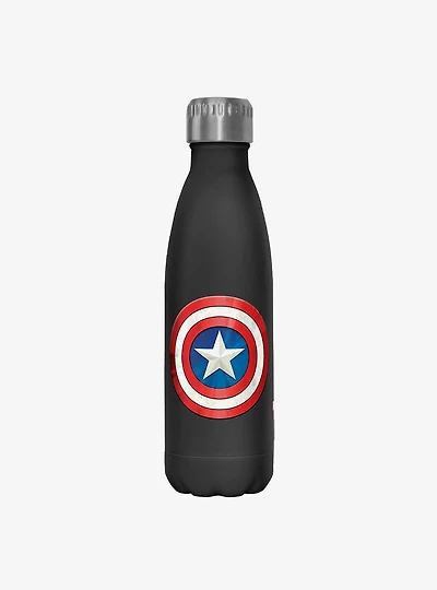 Marvel Captain America Shield Stainless Steel Water Bottle