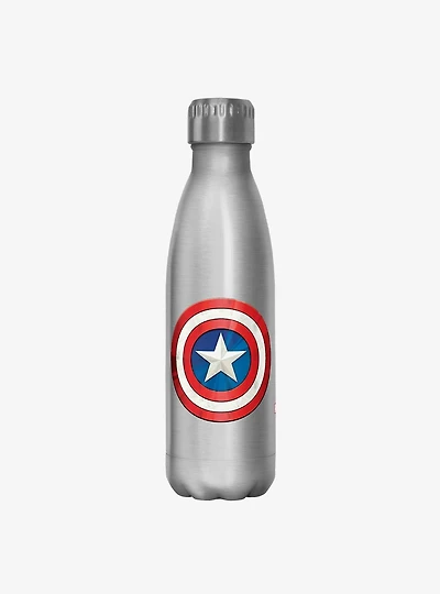 Marvel Captain America Shield Stainless Steel Water Bottle