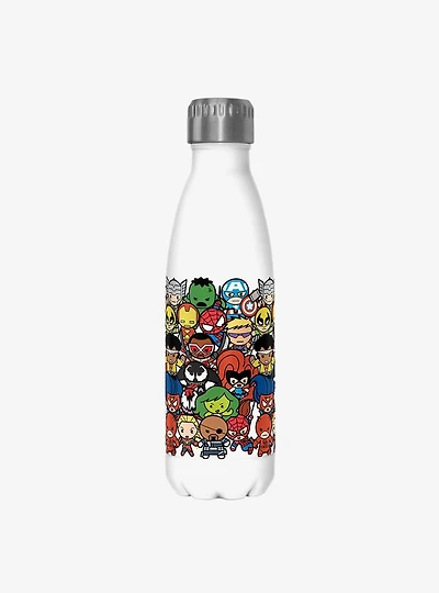Marvel Chibi Heroes Stainless Steel Water Bottle