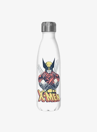 Marvel Vintage Wolverine Stainless Steel Water Bottle