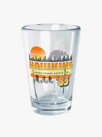 Stranger Things Hawkins Sunset Mini Glass