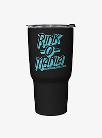 Stranger Things Rink-O-Mania Logo Travel Mug