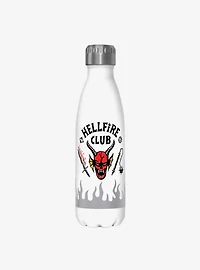 Stranger Things Hellfire Club Logo Stainless Steel Water Bottle