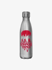 Stranger Things Riding Bikes Stainless Steel Water Bottle