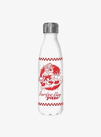 Stranger Things Surfer Boy Pizza Stainless Steel Water Bottle