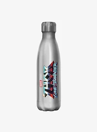 Marvel Thor: Love and Thunder Logo Stainless Steel Water Bottle