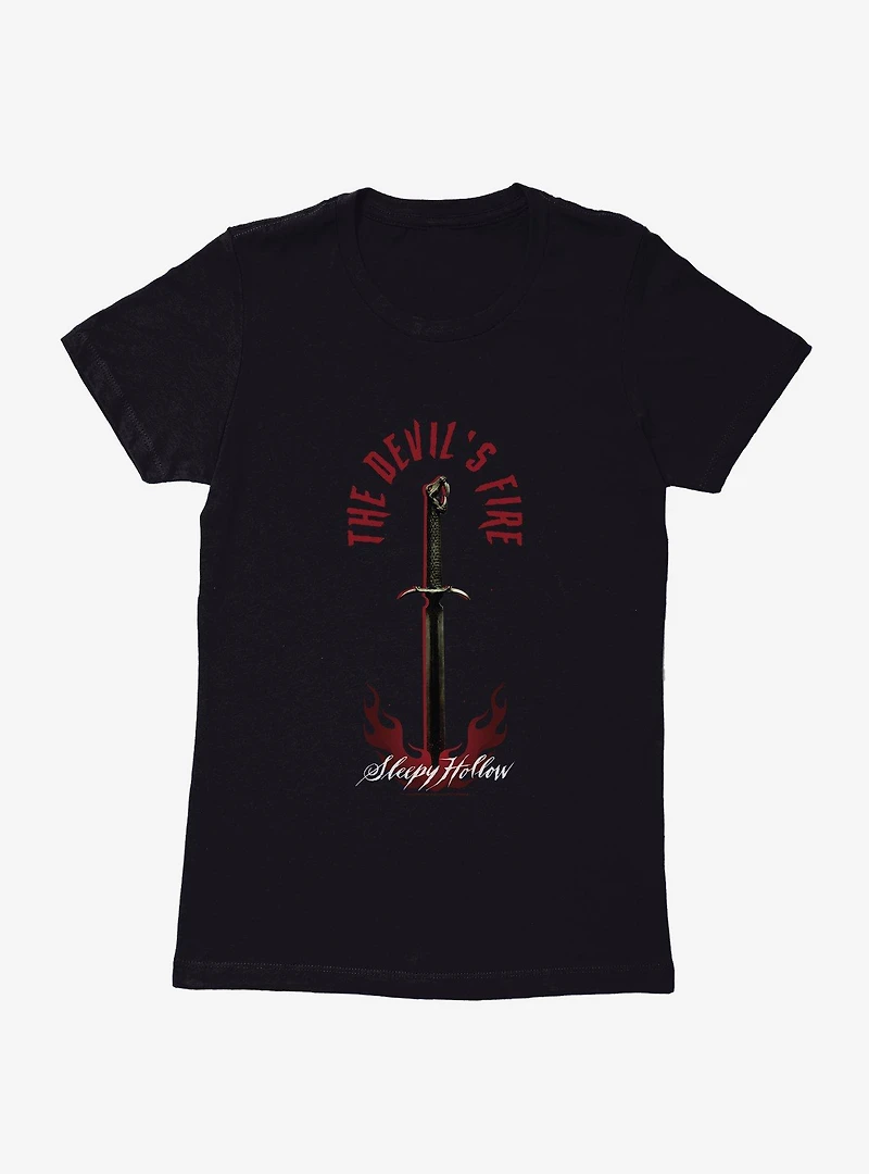 Sleepy Hollow The Devil's Fire Womens T-Shirt
