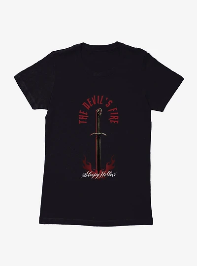 Sleepy Hollow The Devil's Fire Womens T-Shirt