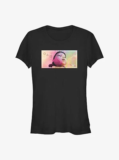 Squid Game Trippy Young-Hee Doll Girls T-Shirt