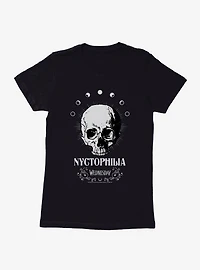 Wednesday Nyctophilia Womens T-Shirt