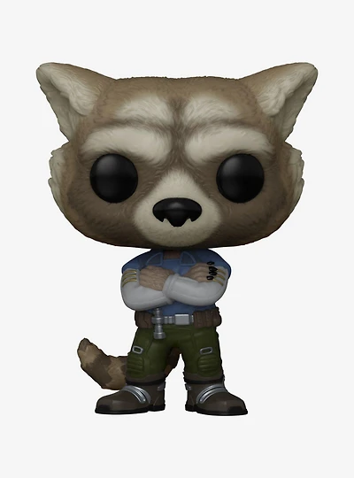 Funko Pop! Marvel Guardians of the Galaxy Rocket Raccoon Vinyl Bobble-Head - BoxLunch Exclusive