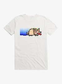 Nyan Cat Fiesta Dog T-Shirt